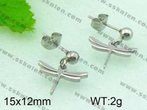 Stainless Steel Earring  - KE51210-Z