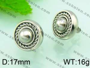 Stainless Steel Earring  - KE52121-Z