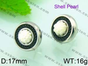 Stainless Steel Earring  - KE52128-Z