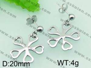 Stainless Steel Earring  - KE56358-Z