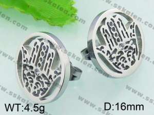 Stainless Steel Earring  - KE56394-K