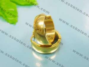 Stainless Steel Gold-Plating Earring - KE6447