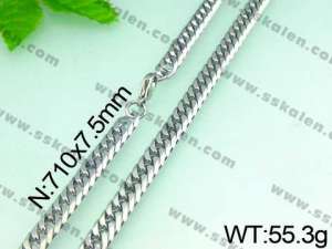 Stainless Steel Necklace    - KN14762-Z