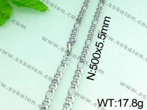 Stainless Steel Necklace    - KN14783-Z
