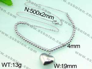  Stainless Steel Necklace    - KN14799-Z