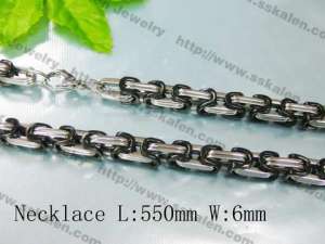Stainless Steel Necklace - KN3675