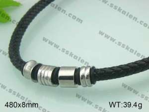 Stainless Steel Necklace - KN9090-T