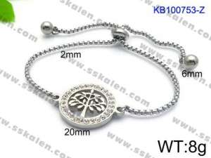Stainless Steel Bracelet(women) - KB100753-Z