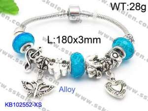 Alloy & Iron Bracelet - KB102552-XS