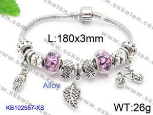 Alloy & Iron Bracelet - KB102557-XS