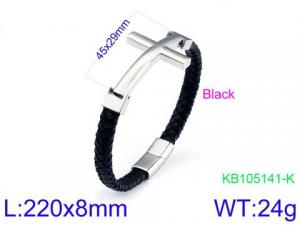 Leather Bracelet - KB105141-K
