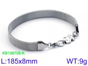 Stainless Steel Bracelet(women) - KB106708-K