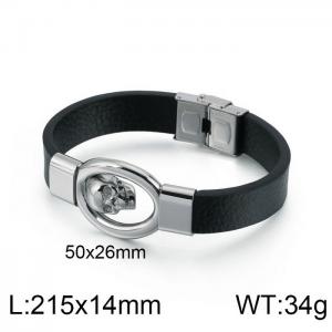 Leather Bracelet - KB109507-JR