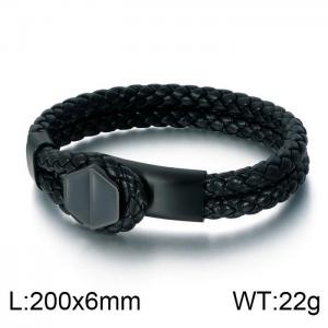 Leather Bracelet - KB111615-K