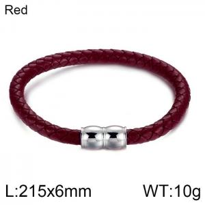 Leather Bracelet - KB111815-K