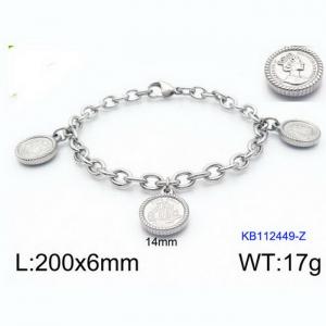 Stainless Steel Bracelet - KB112449-Z
