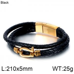Leather Bracelet - KB112783-K
