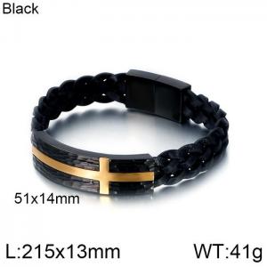 Leather Bracelet - KB112793-K