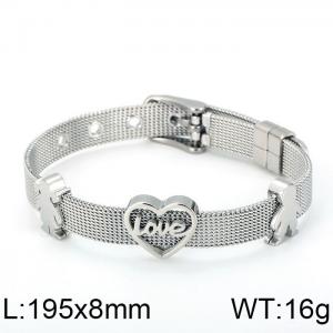 Stainless Steel Bracelet(women) - KB112814-K