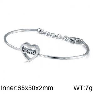 Stainless Steel Bangle - KB112875-KHY