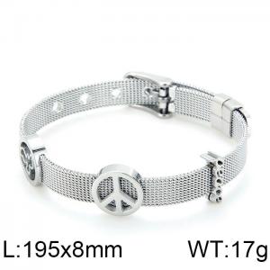 Stainless Steel Bracelet(women) - KB114062-KHY