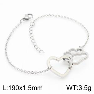 Stainless Steel Bracelet(women) - KB114173-K