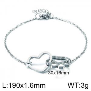 Stainless Steel Bracelet(women) - KB114174-K