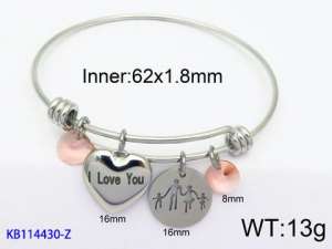 Stainless Steel Bangle - KB114430-Z