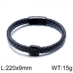 Leather Bracelet - KB114908-KFC