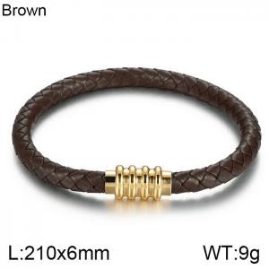 Leather Bracelet - KB115230-KFC