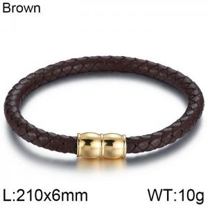 Leather Bracelet - KB115238-KFC