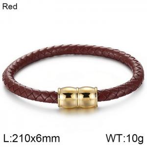 Leather Bracelet - KB115241-KFC