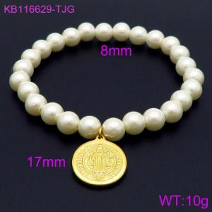 Stainless Steel Special Bracelet - KB116629-TJG