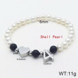 Shell Pearl Bracelets - KB118848-Z