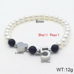Shell Pearl Bracelets - KB118851-Z