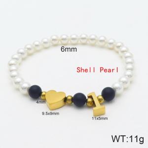 Shell Pearl Bracelets - KB118869-Z