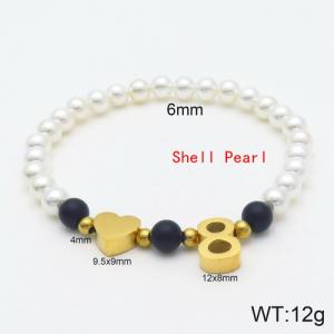 Shell Pearl Bracelets - KB118890-Z