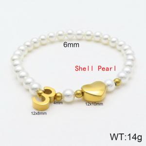 Shell Pearl Bracelets - KB118902-Z