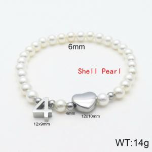 Shell Pearl Bracelets - KB118903-Z