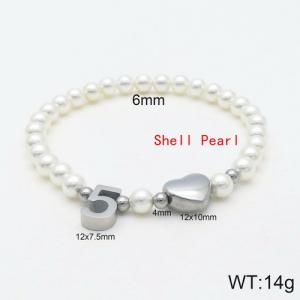 Shell Pearl Bracelets - KB118905-Z