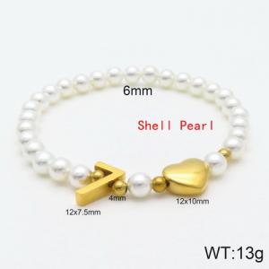 Shell Pearl Bracelets - KB118910-Z