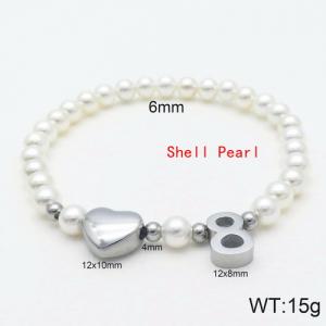 Shell Pearl Bracelets - KB118911-Z