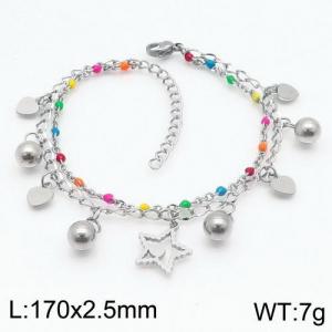 Stainless Steel Bracelet(women) - KB119739-MN