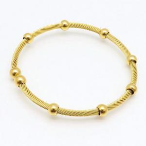 Stainless Steel Wire Bangle - KB120681-XY