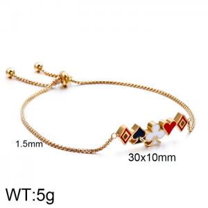 Stainless Steel Special Bracelet - KB120878-KFC