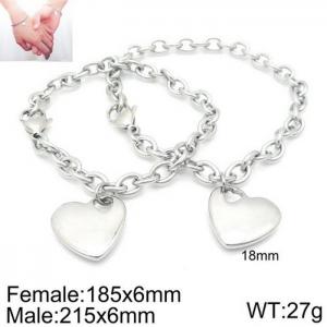 Couple Bracelet - KB123192-Z