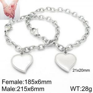 Couple Bracelet - KB123195-Z