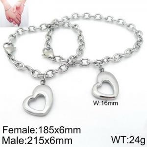 Couple Bracelet - KB123216-Z
