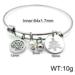 Stainless Steel Bangle - KB126010-Z