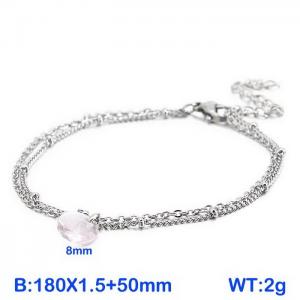 Stainless Steel Bracelet(women) - KB129236-Z